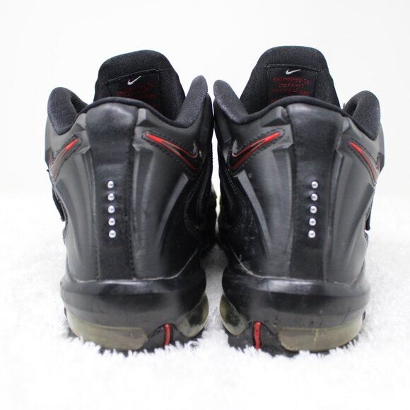 Nike Air Griffey Max GD 2 Shoes Mens 9.5 Black Varsity Red Lace Up Sneakers - Picture 4 of 14